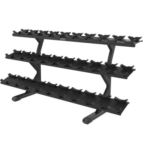 Precor VBR 6815 3 Tier, 15 Pair Saddle Tray commercial strength machine – official precor.com product render