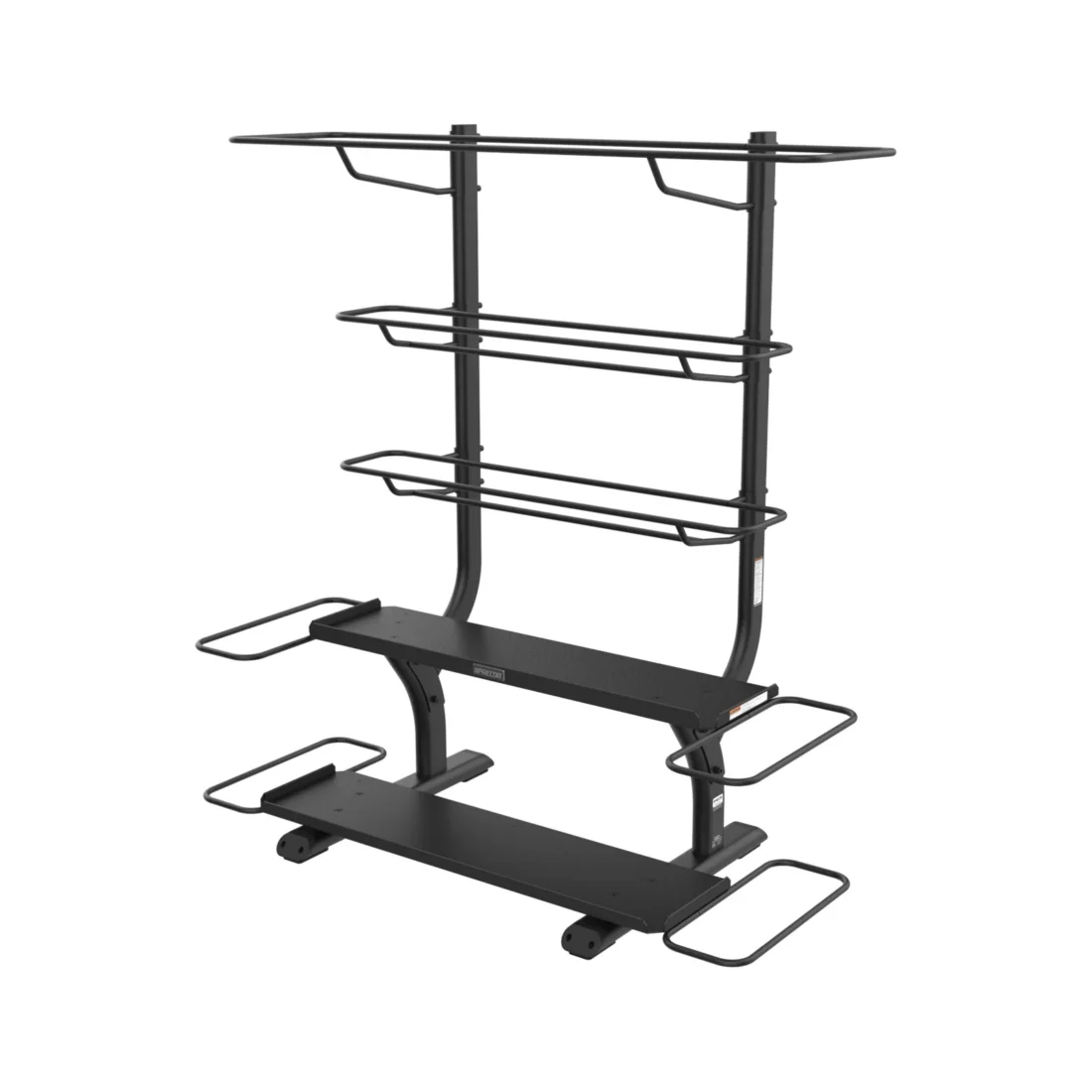 Precor VBR 6820 Utility and Accessory Rack commercial gym equipment – manufacturer three-quarter product photo
