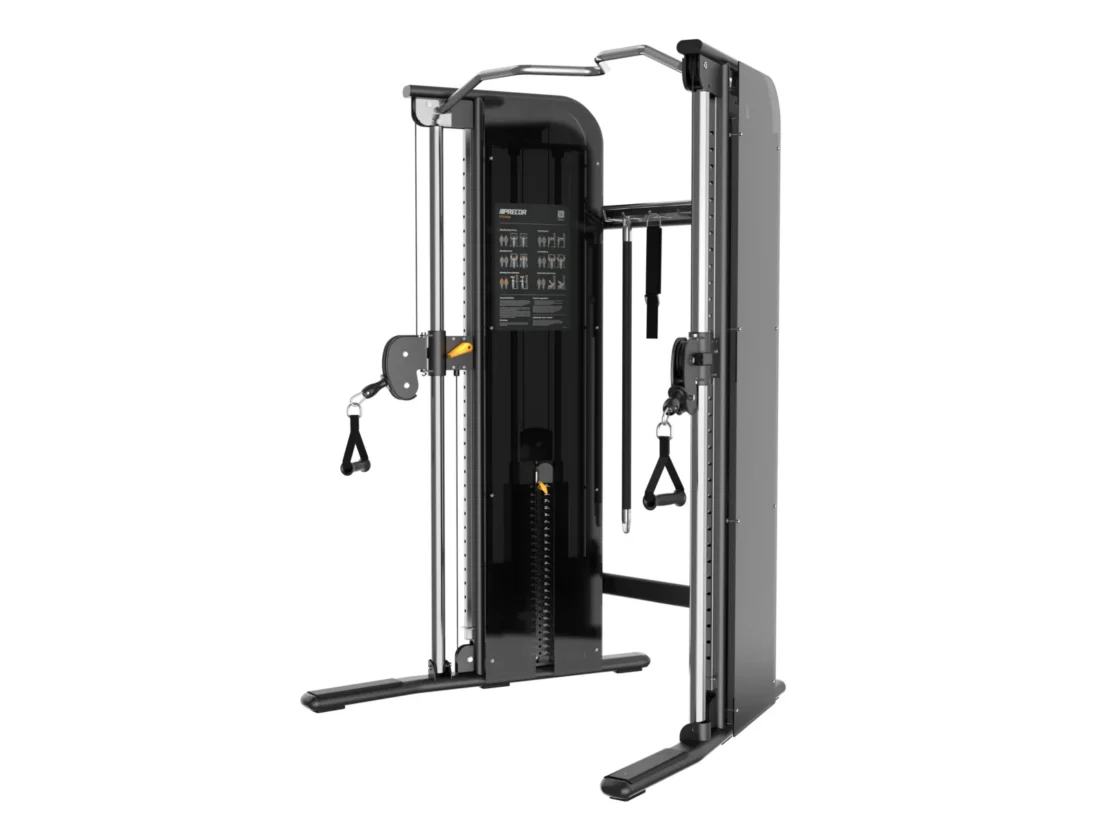 Precor VUD 6913 FTS Glide commercial strength machine – manufacturer three-quarter product photo
