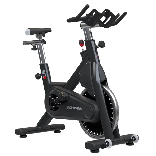 Schwinn SC5 Smooth Cycling indoor bike front three-quarter view