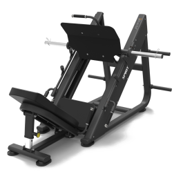 Spirit Fitness Leg Press 45° (CSF-LEGP) commercial strength machine, front view on white background