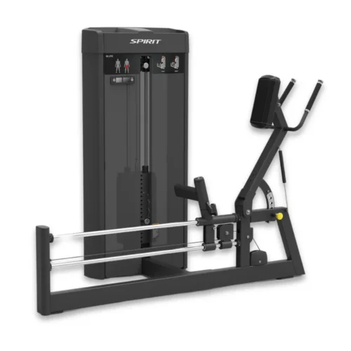 Spirit Fitness Selectorized Glute Trainer (CSS-GLUT) commercial selectorized strength machine with enclosed weight stack