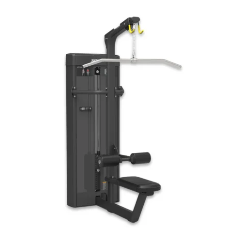 Spirit Fitness Selectorized Lat Pulldown (CSS-LATP) commercial selectorized strength machine with enclosed weight stack