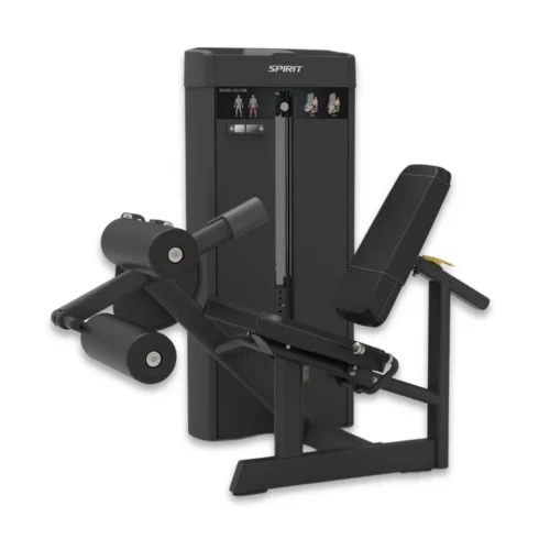 Spirit Fitness CSS-SLGC Seated Leg Curl commercial selectorized strength machine