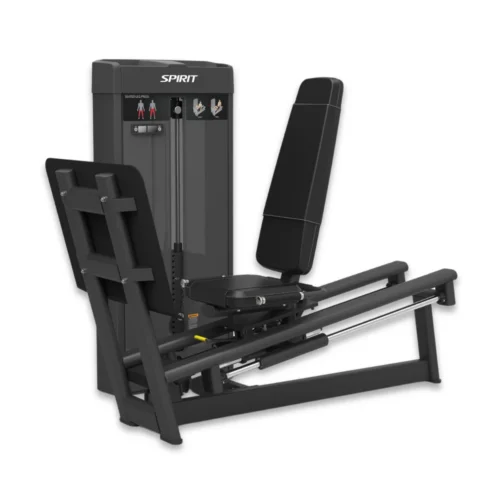 Spirit Fitness CSS-SLGP Seated Leg Press commercial selectorized strength machine