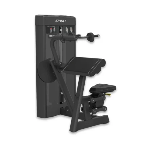 Spirit Fitness CSS-TEXT Triceps Extension commercial selectorized strength machine