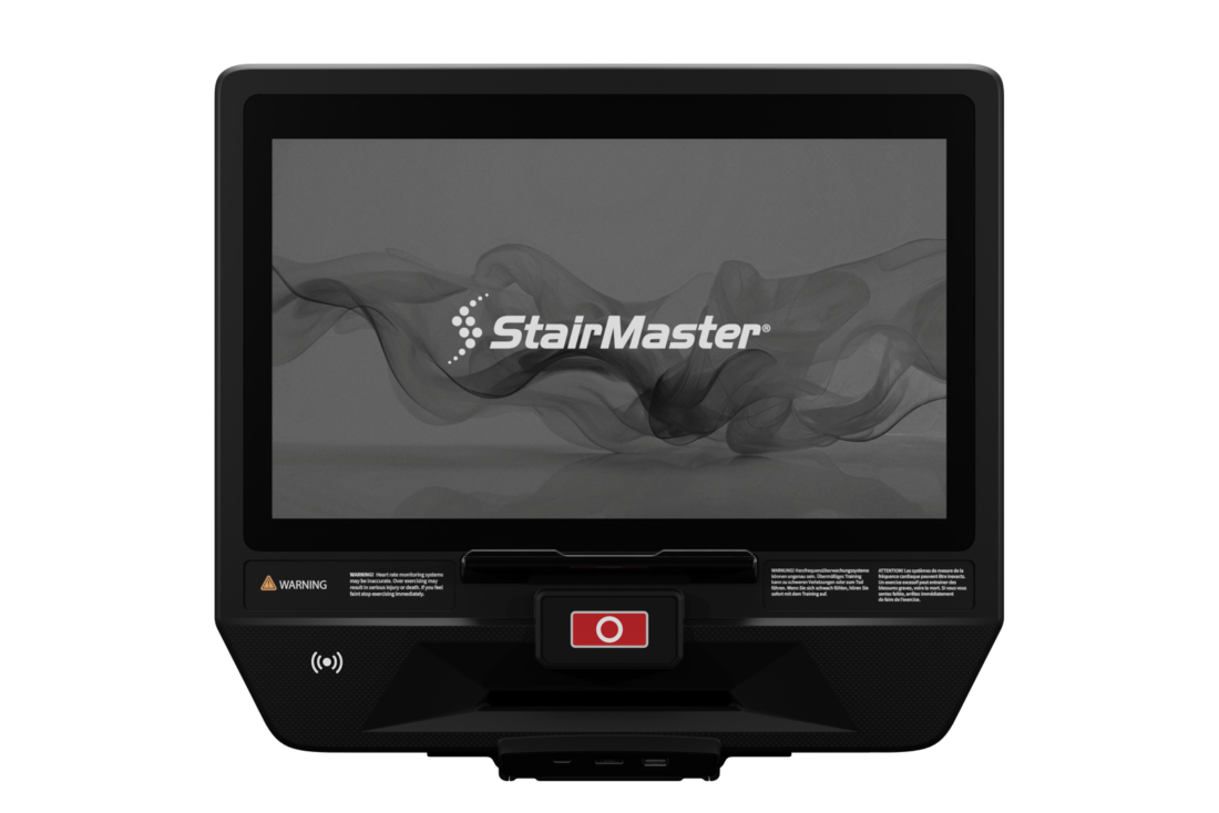 StairMaster 10G 16-inch Apex HD touchscreen console