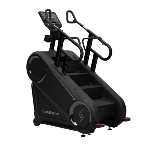 StairMaster 10G stepmill with LED console, front three-quarter left view