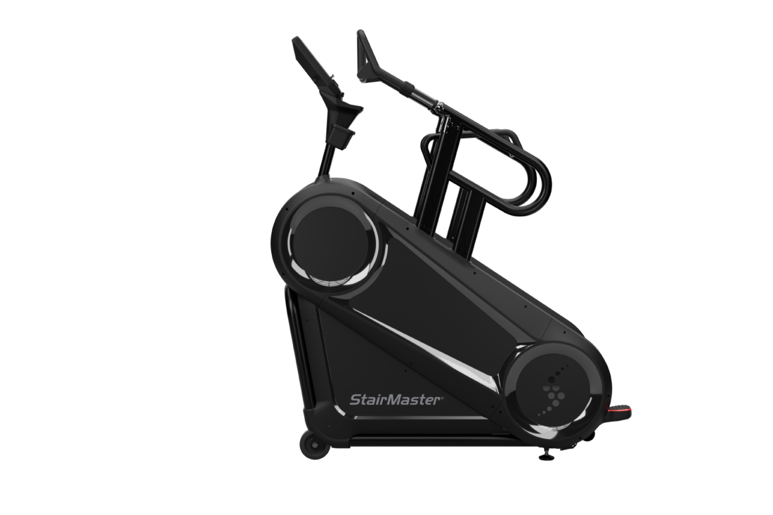 StairMaster 10G commercial stepmill, left side profile