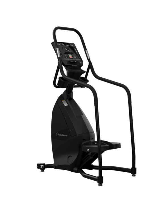 StairMaster 8FC FreeClimber with Apex LED console, front three-quarter view