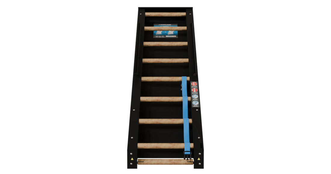 StairMaster Jacobs Ladder self-powered climbing trainer, front view