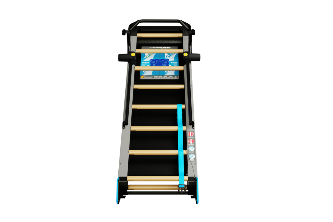 StairMaster Jacobs Ladder X self-powered climbing trainer, front view
