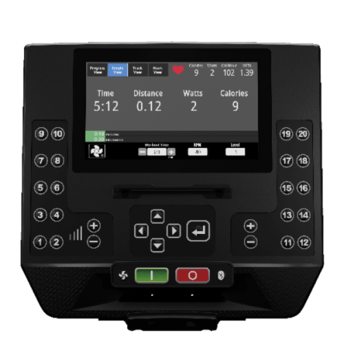 Star Trac 6RB Recumbent Bike (Apex LCD+)