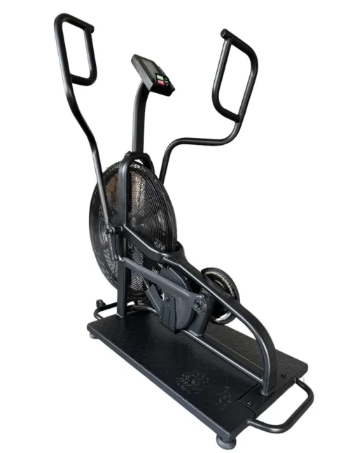 The Abs Company aTAC HIIT Ergometer, front three-quarter view