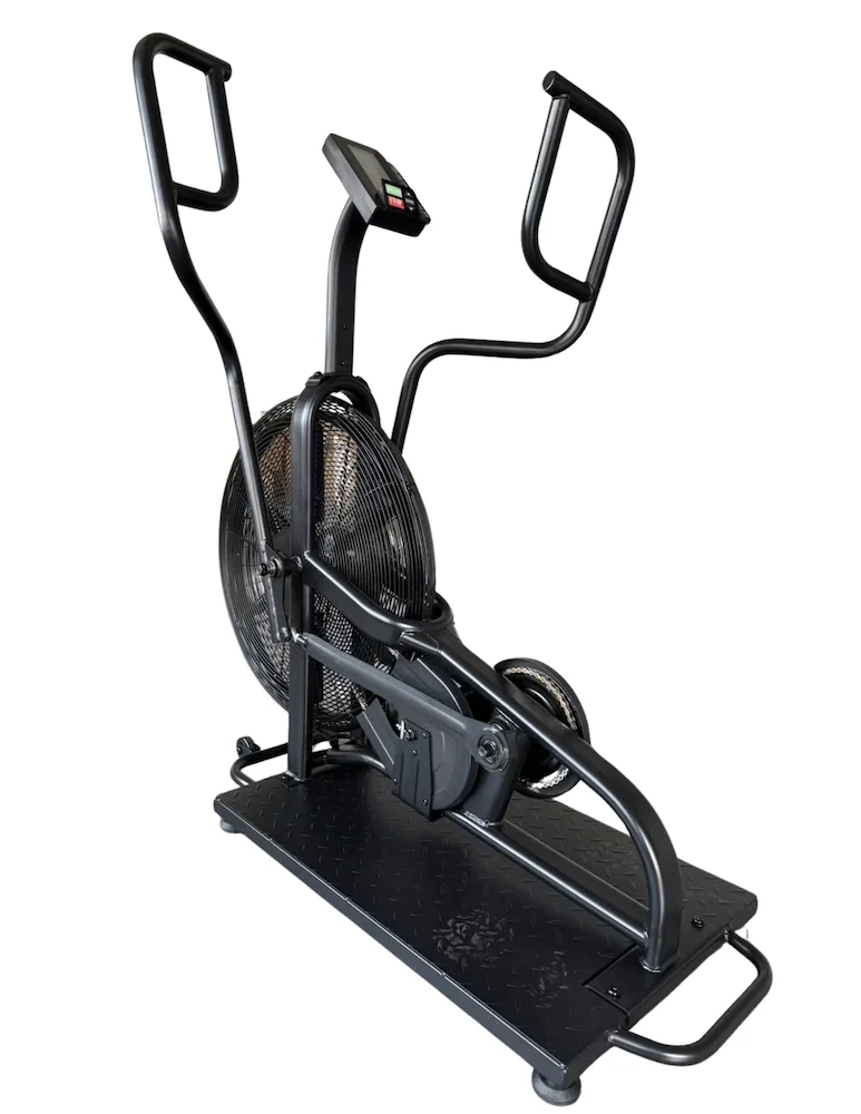 The Abs Company aTAC HIIT Ergometer, front three-quarter view