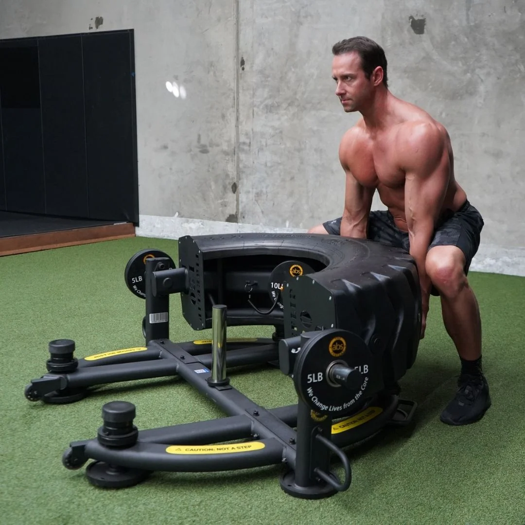 The Abs Company TireFlip 180 System, side view