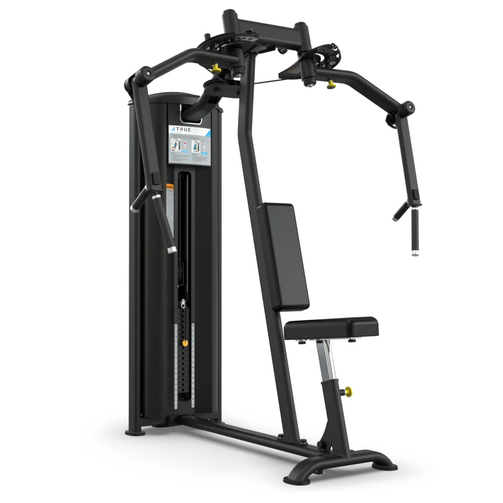 True Fitness Fitness Line FS55 Pec Fly / Rear Delt commercial selectorized machine