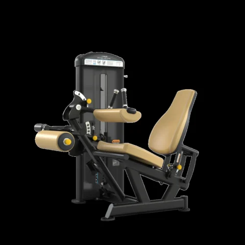 TRUE FUSE XL FUSE0200 Seated Leg Curl commercial selectorized strength machine, matte black