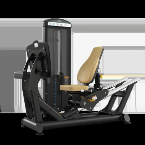 TRUE FUSE XL FUSE0300 Leg Press commercial selectorized strength machine, matte black