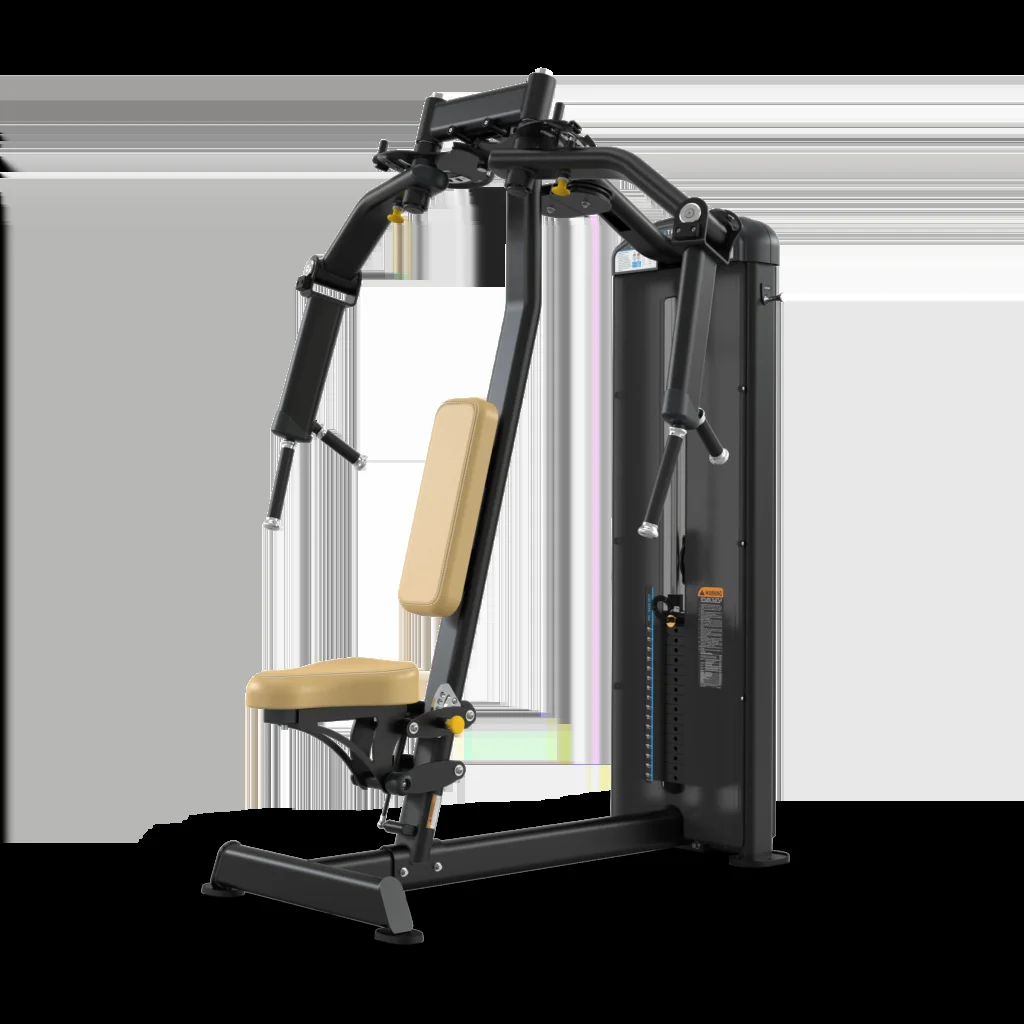 TRUE FUSE XL FUSE1000 Pec Fly/Rear Delt commercial selectorized strength machine, matte black
