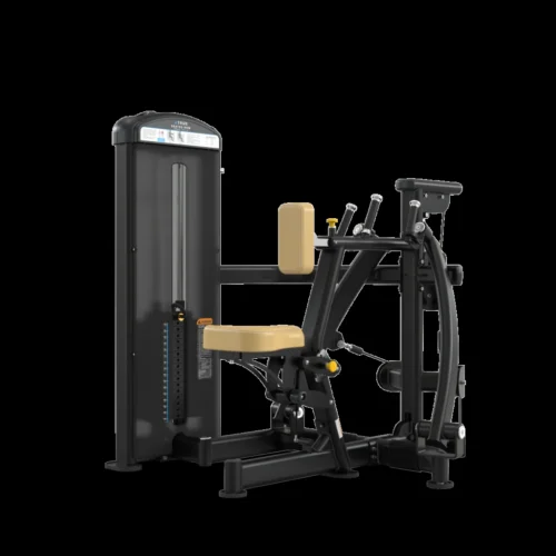 TRUE FUSE XL FUSE1200 Seated Row commercial selectorized strength machine, matte black