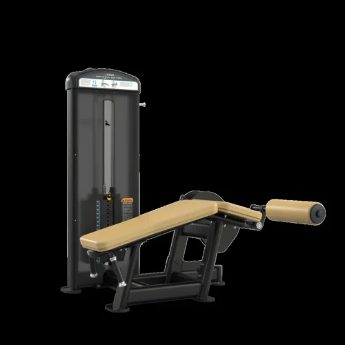 TRUE FUSE XL FUSE1800 Horizontal Leg Curl commercial selectorized strength machine, matte black