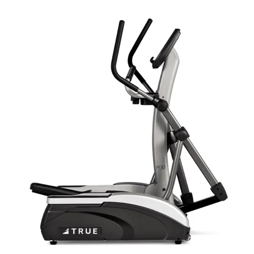 TRUE M30 elliptical front view with Emerge console