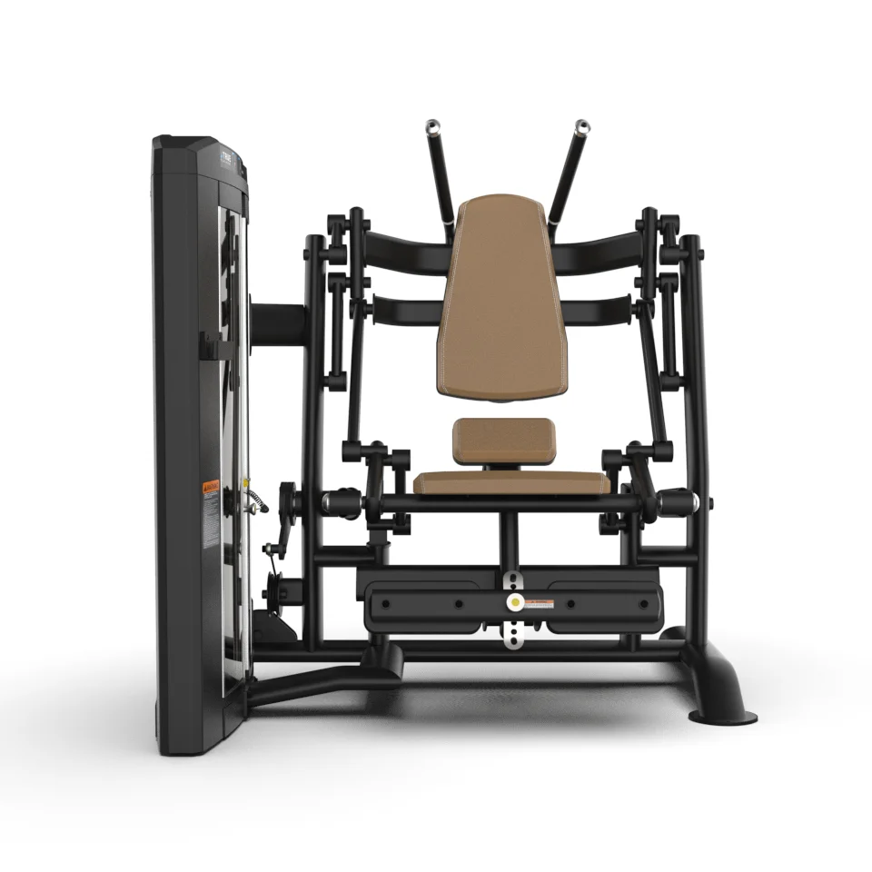 TRUE Palladium SPL-1400 Knee Raise / Ab Crunch detail view, frame and pads