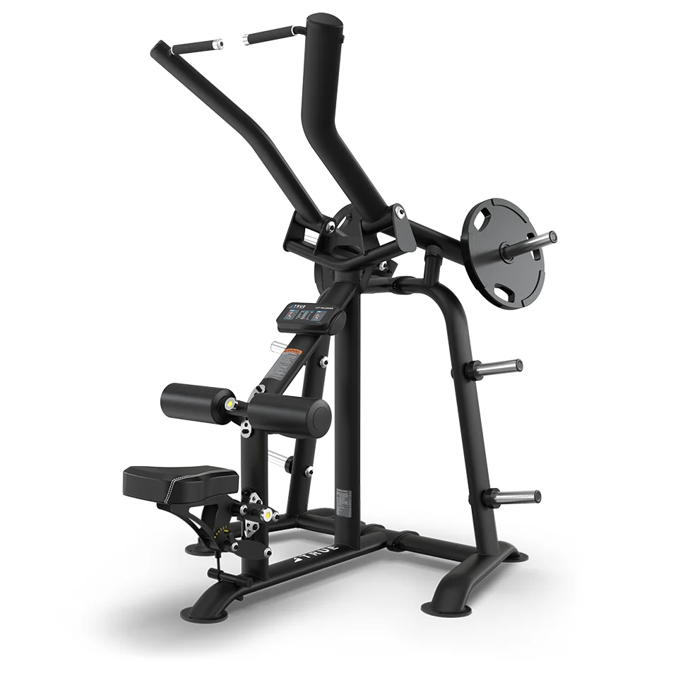 TRUE Palladium PLS-0300 commercial plate-loaded lat pulldown machine