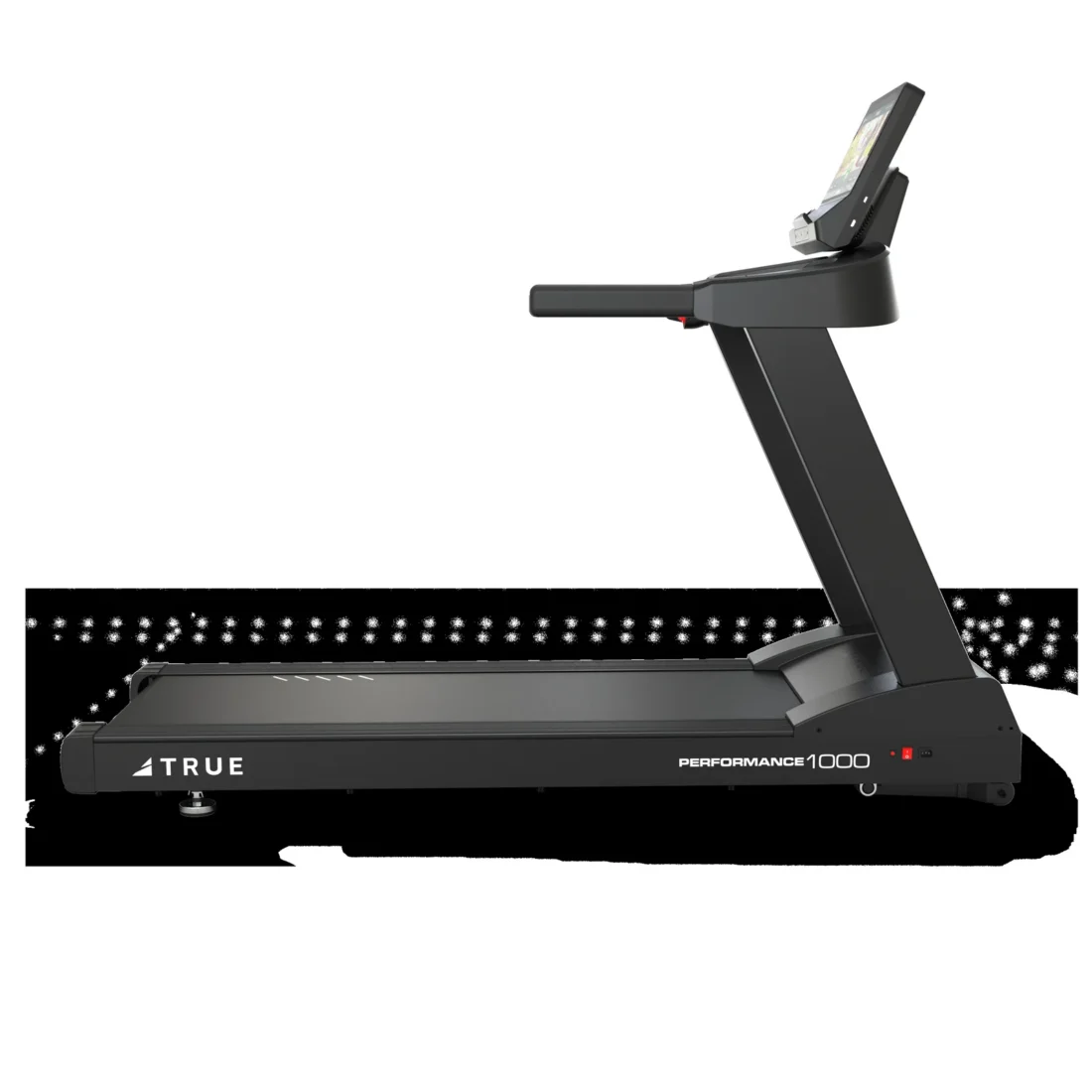 TRUE Performance 1000 home treadmill side profile