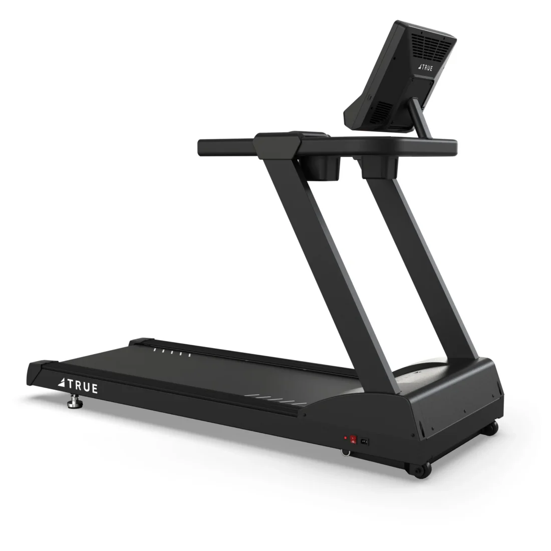 TRUE Z500 treadmill front three-quarter view with the FITX cushioned deck