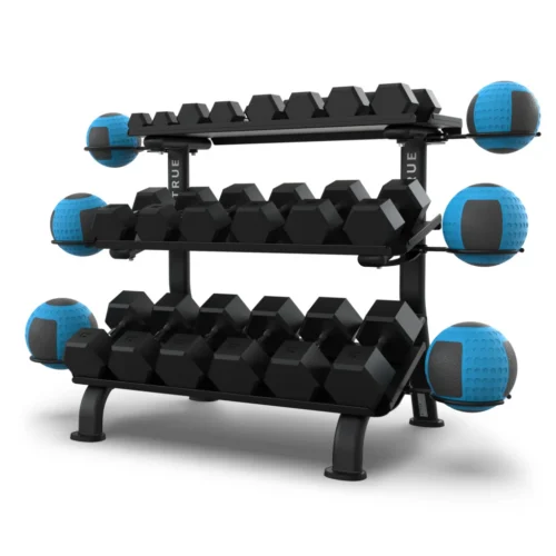 True Fitness Fitness Line FS24 3-Tier Dumbbell Rack