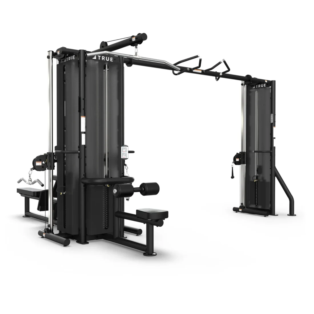 True Fitness Palladium TMS5000 Modular System (4-Sided: Cable Crossover, Lat Pulldown, Seated Row, SACC)