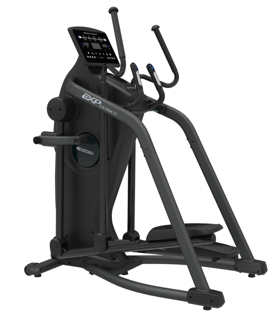 BodyCraft E1100 suspended elliptical with Touch LED console