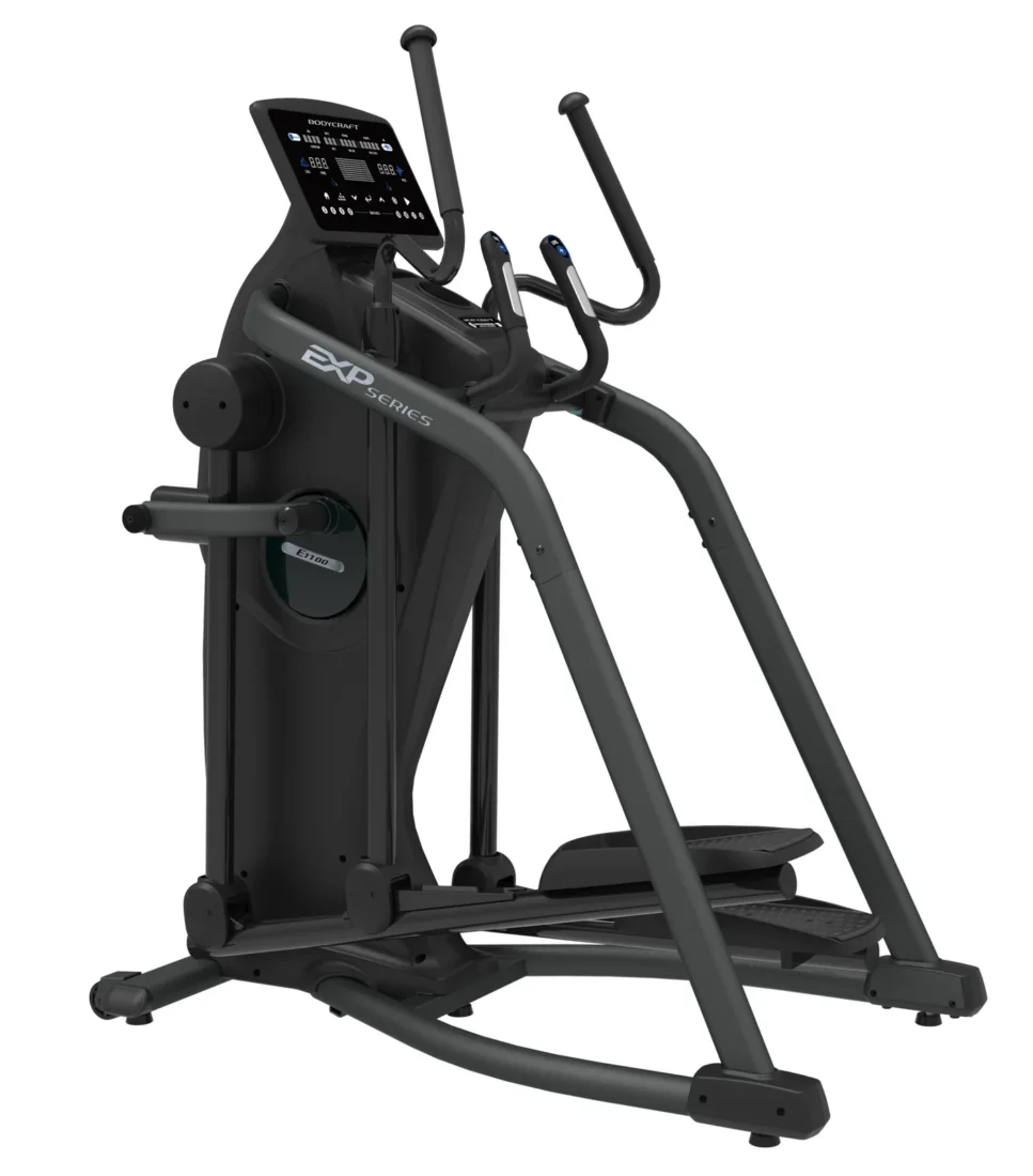 BodyCraft E1100 suspended elliptical with Touch LED console
