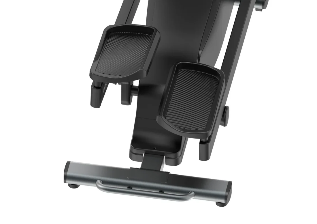 BodyCraft E900 elliptical cushioned pedals and rear stabilizer