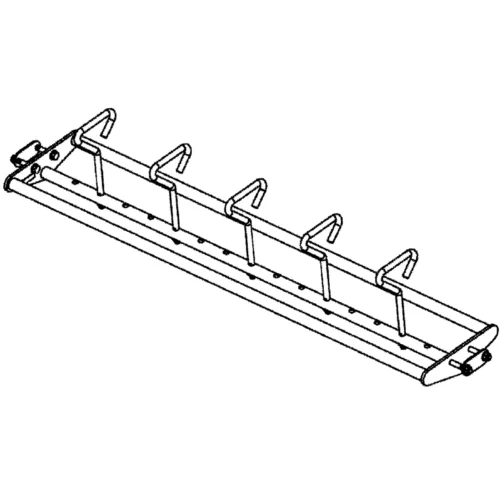 BodyCraft EXP 60-inch plate holder with five dividers