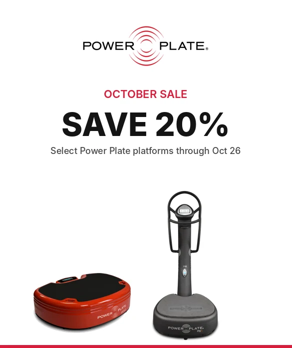 Power Plate October Sale 2026 – save 20%
