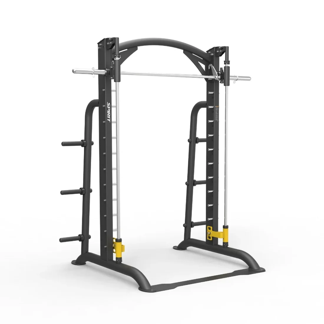 Spirit Fitness CSF-SMTH Smith Machine commercial strength equipment, angled view