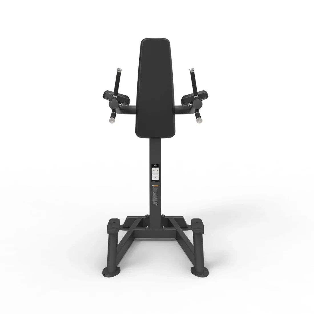 Spirit Fitness CSF-VKRD Vertical Leg Raise/Dip commercial strength equipment, front view