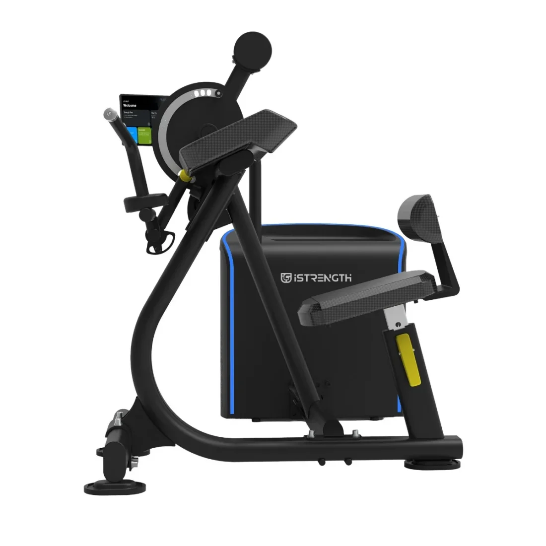 Spirit Fitness CSI-BCTE i-Strength Biceps Curl/Triceps Extension commercial strength equipment, angled view