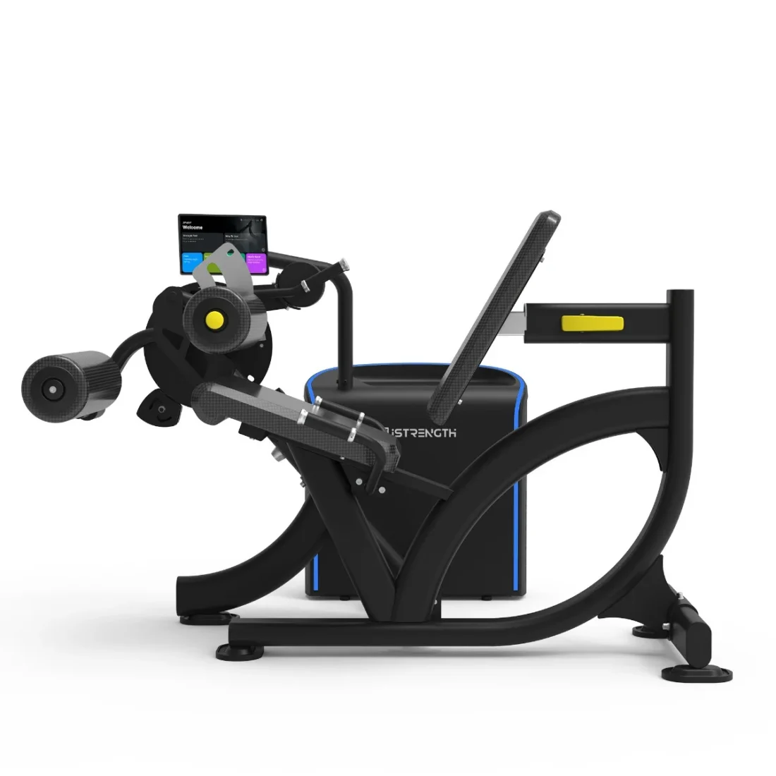 Spirit Fitness CSI-LELC i-Strength Leg Extension/Leg Curl commercial strength equipment, angled view