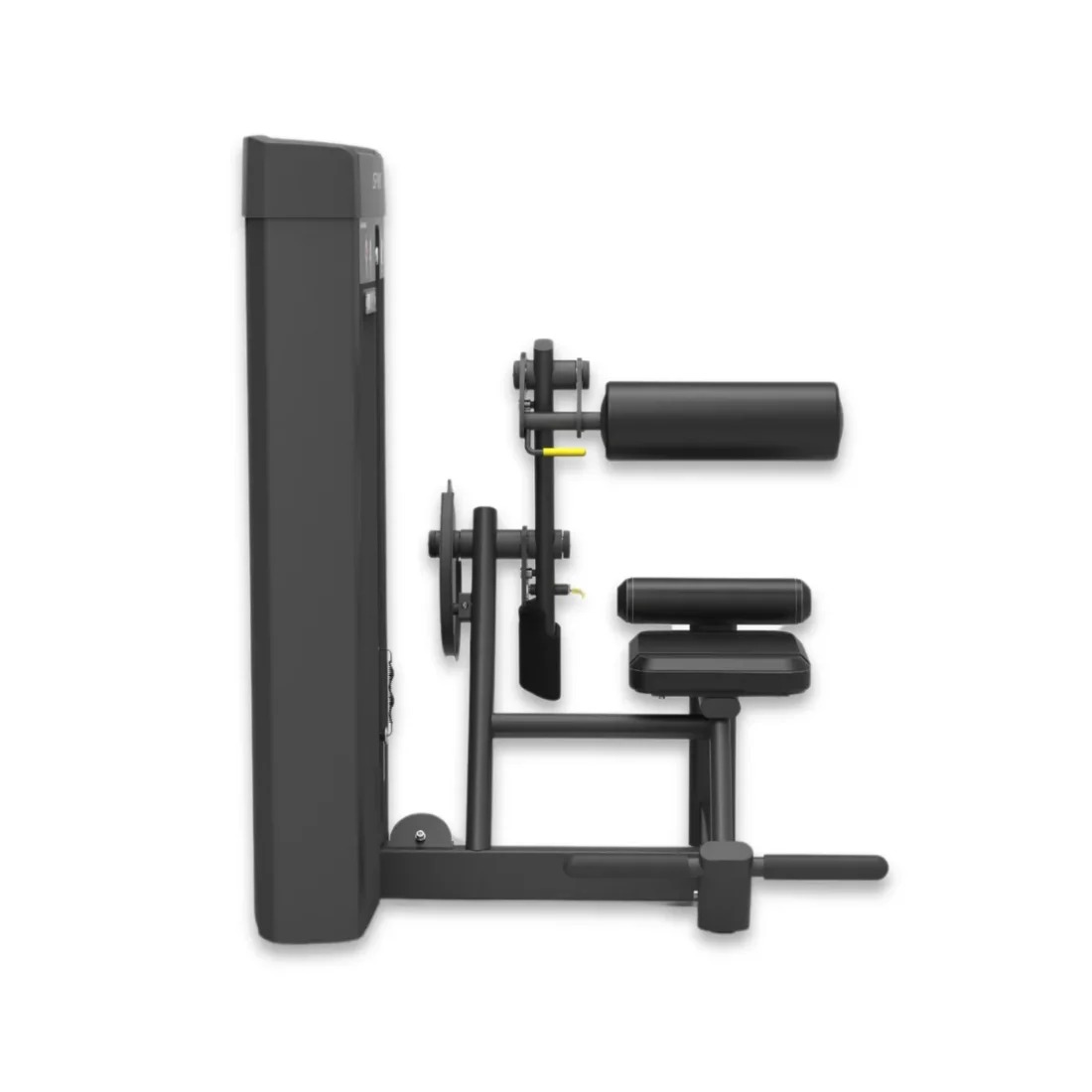 Spirit Fitness CSS-ABDO Selectorized Abdominal Crunch commercial strength equipment, side view
