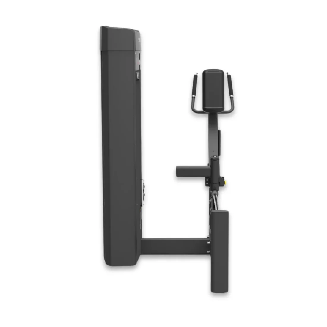 Spirit Fitness CSS-GLUT Selectorized Glute Trainer commercial strength equipment, front view
