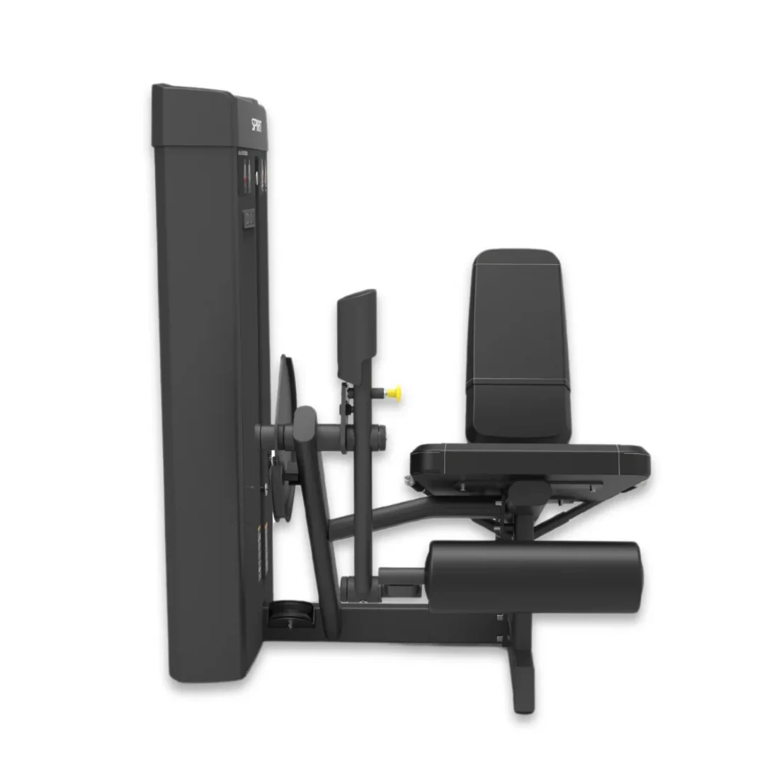 Spirit Fitness CSS-LEXT Selectorized Leg Extension commercial strength equipment, side view