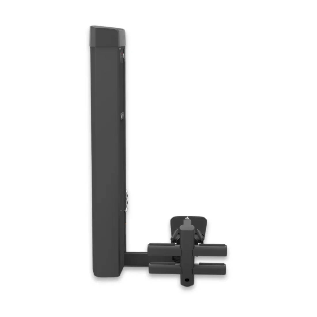 Spirit Fitness CSS-LROW Selectorized Low Row commercial strength equipment, side view