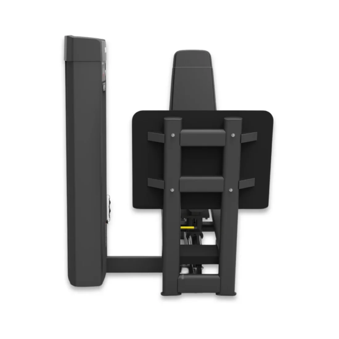 Spirit Fitness CSS-SLGP Seated Leg Press commercial strength equipment, front view